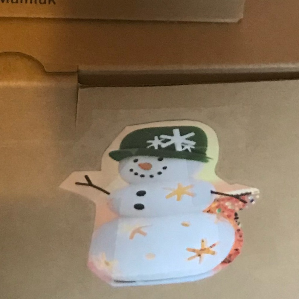 PartyLite Mrs.Snow tea light holder